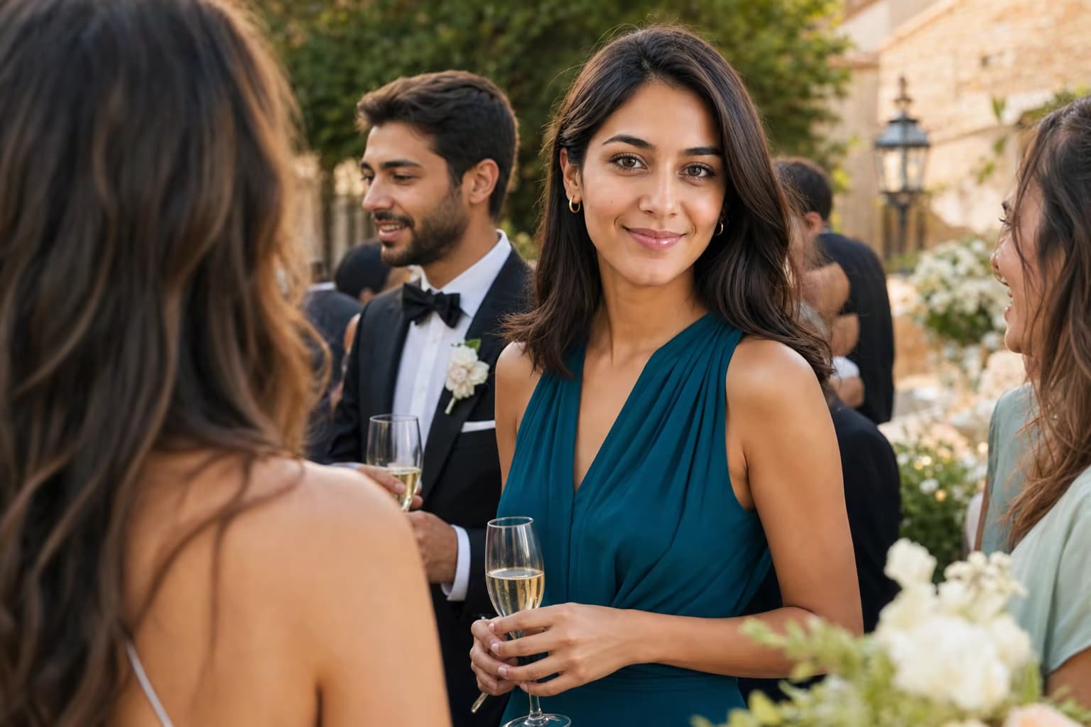 Wedding venue: Found among guests