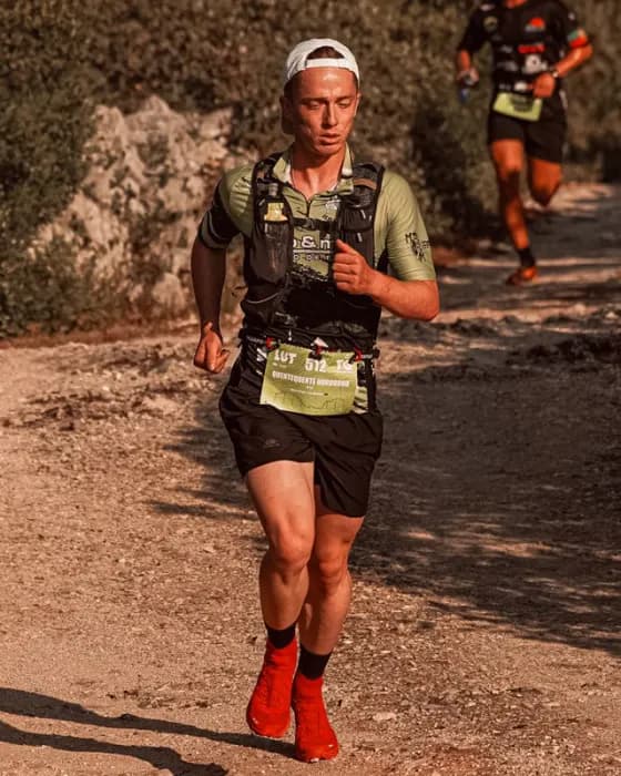 Photo d’exemple du même coureur sur le parcours