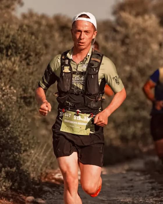 Photo d’exemple du même coureur sur le parcours