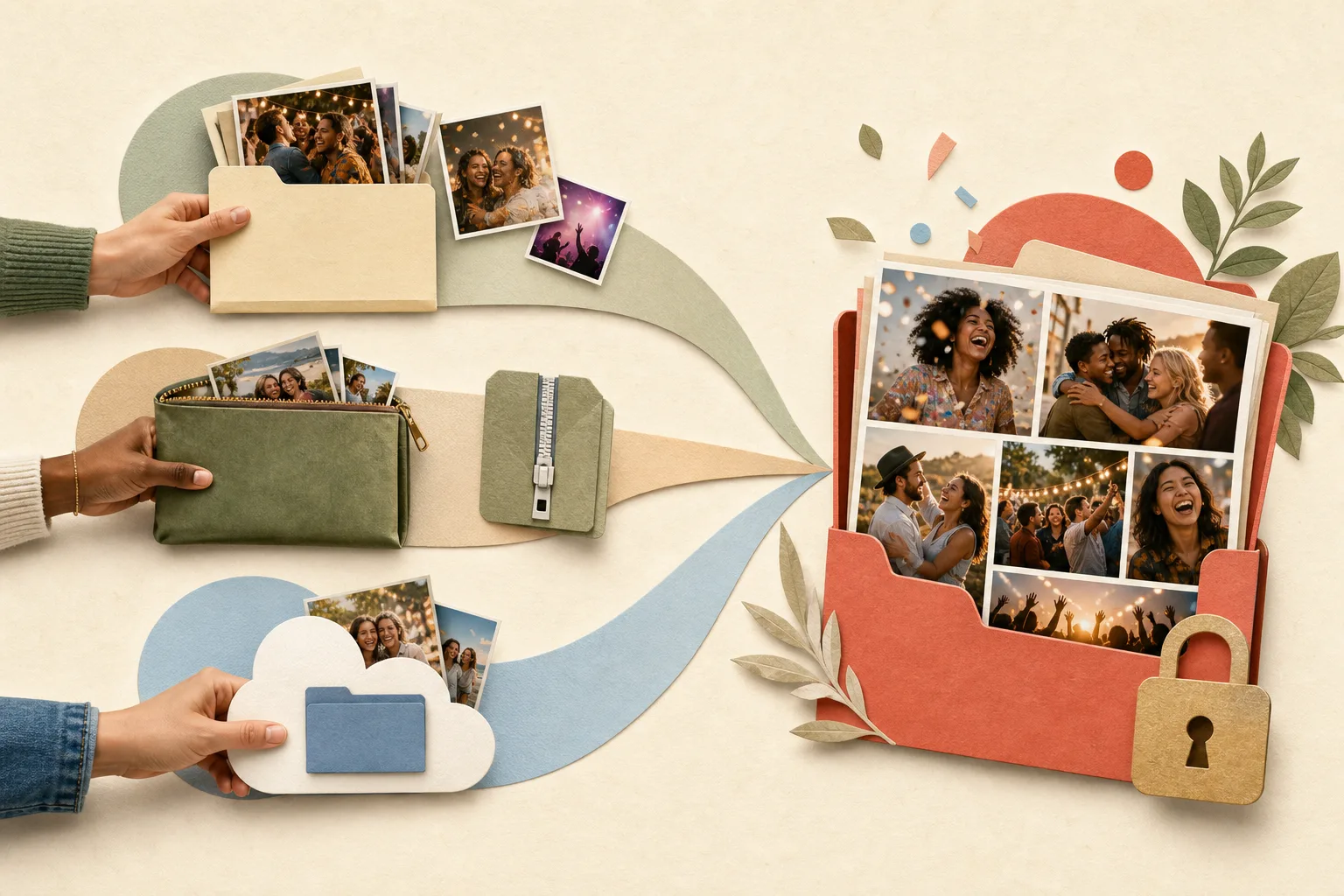Upload images, a ZIP, direct URLs, or a shared Google Drive folder on every plan.